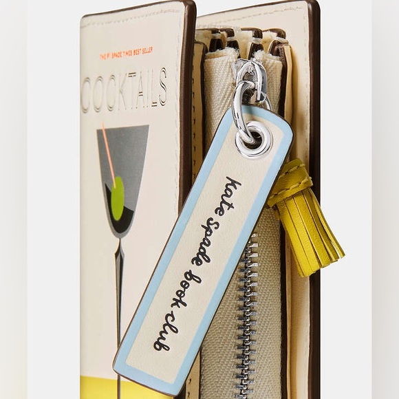 NWT-Kate Spade-Page Turner-Small Accordion Wallet/Card Holder-$128 - Picture 13 of 15